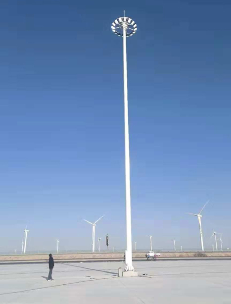 瓜州高速路服务区惠农高杆灯项目